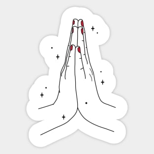 Peace Hands Sticker